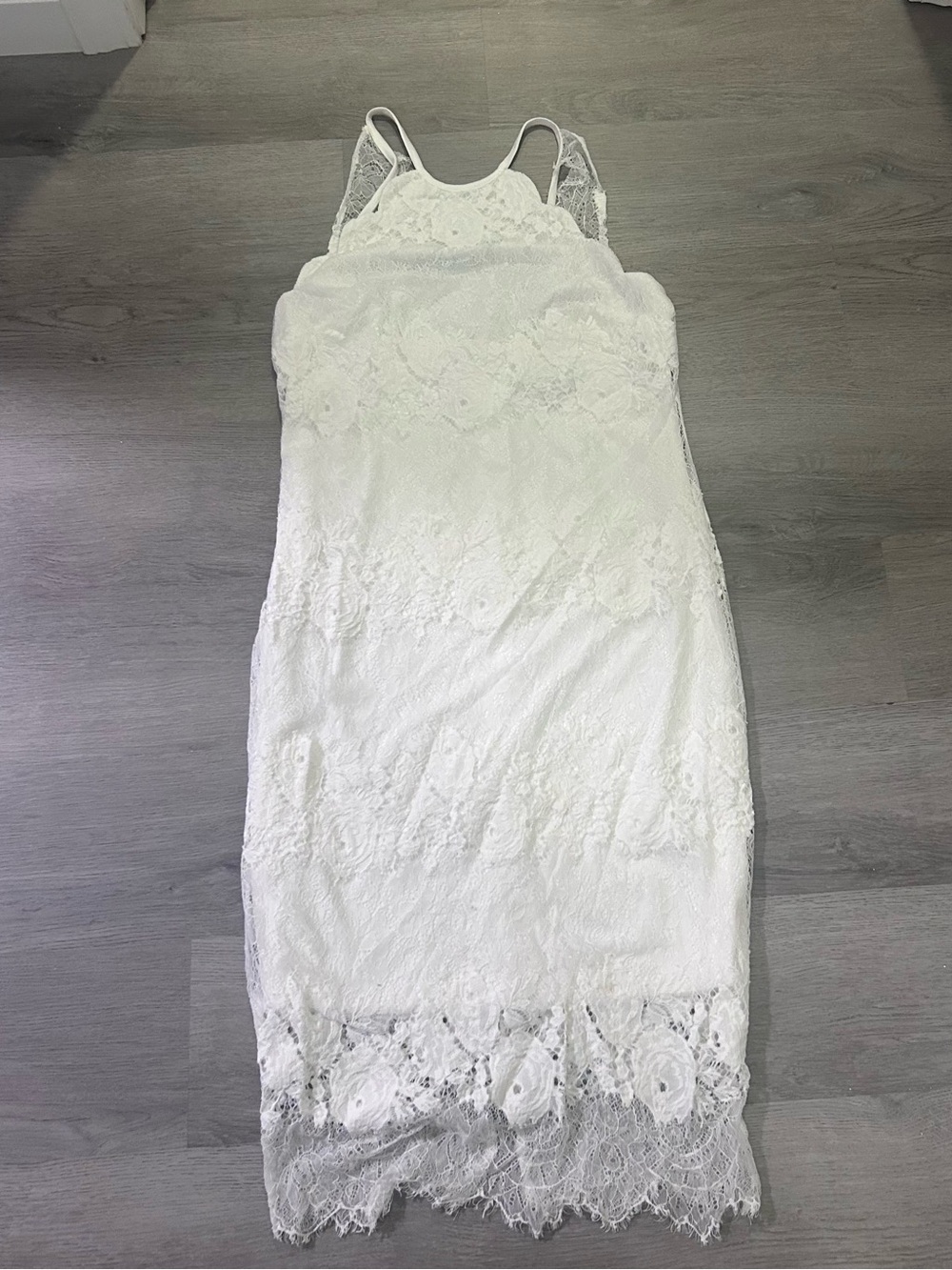 White Lace Dress